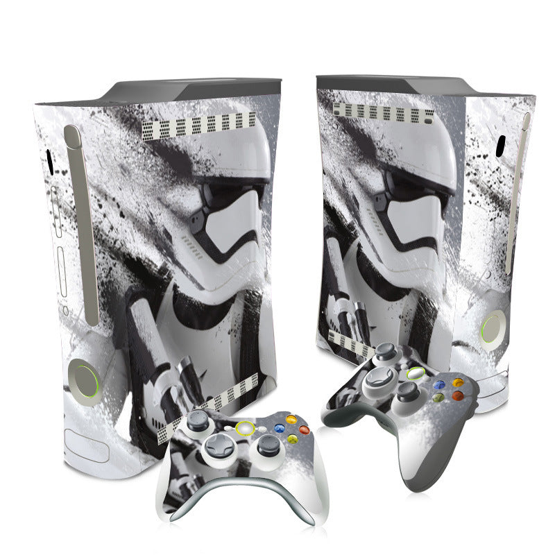 XBOX 360 Fat thick machine game console sticker cartoon protective film body sticker handle sticker skin