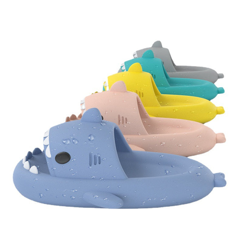 4 cm cartoon shark slippers for child