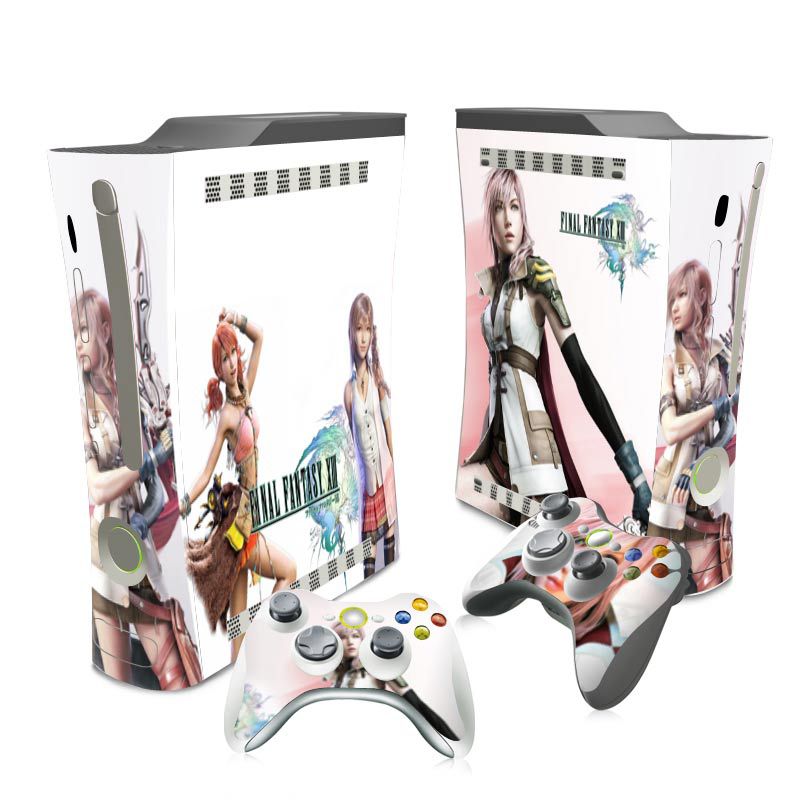 XBOX 360 Fat thick machine game console sticker cartoon protective film body sticker handle sticker skin