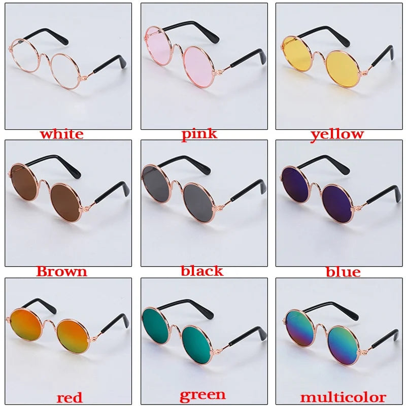 2021 factory direct selling dog cat pet glasses creative trendy toy sunglasses