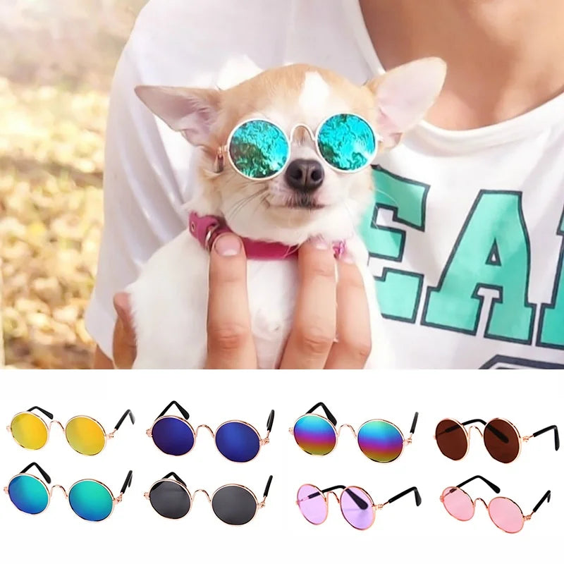 2021 factory direct selling dog cat pet glasses creative trendy toy sunglasses