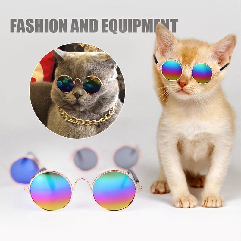 2021 factory direct selling dog cat pet glasses creative trendy toy sunglasses