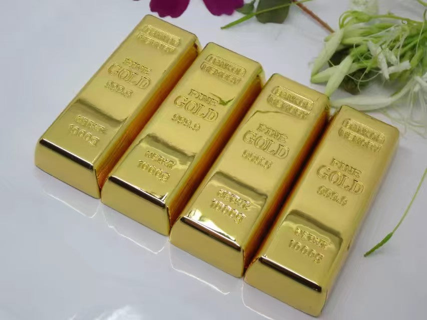 3.0 Gold Bar USB Flash Drive Gold Brick Creative Simulation Gold 64g Corporate Business Personalized Gold Gift USB Flash Drive 8G