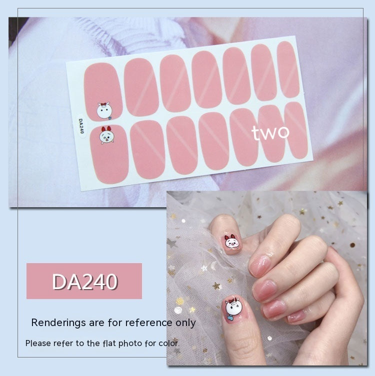 Women's Fashion Simple Nail Sticker