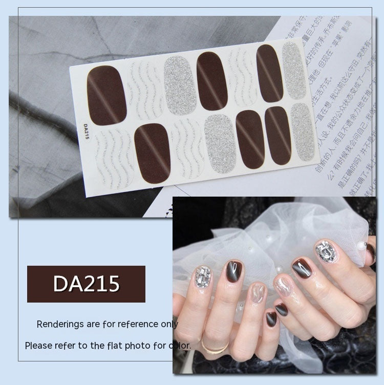 Women's Fashion Simple Nail Sticker