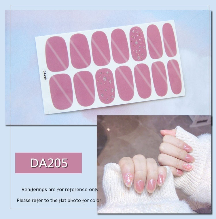 Women's Fashion Simple Nail Sticker