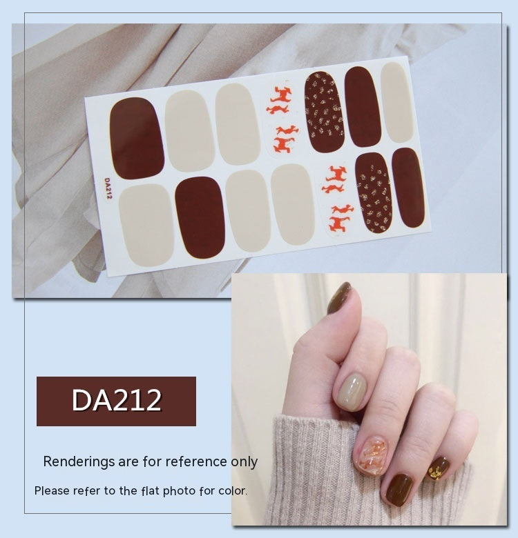 Women's Fashion Simple Nail Sticker