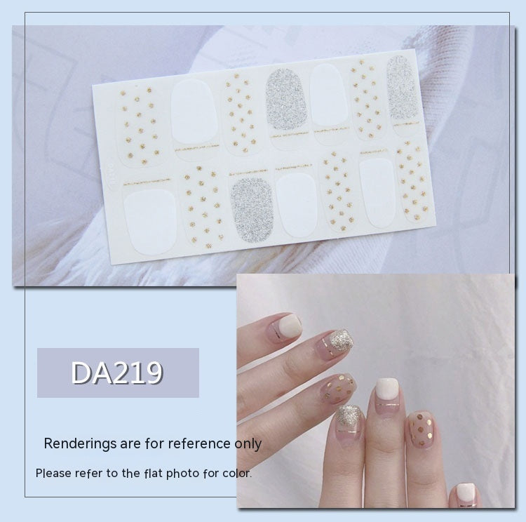 Women's Fashion Simple Nail Sticker