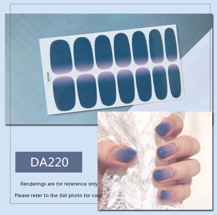 Women's Fashion Simple Nail Sticker