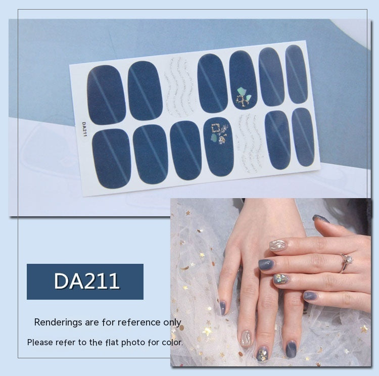 Women's Fashion Simple Nail Sticker