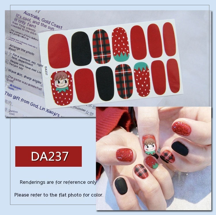 Women's Fashion Simple Nail Sticker